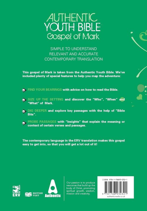 ERV Authentic Youth Bible Gospel of Mark