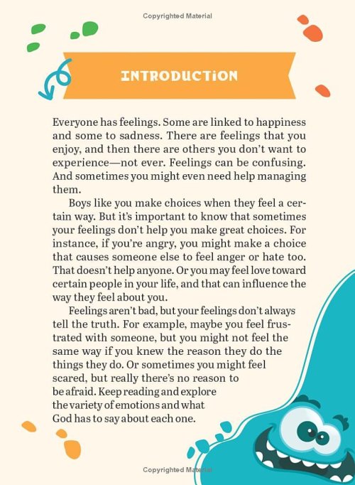 Big Feelings Devotions for Boys: What God's Word Says about Emotions