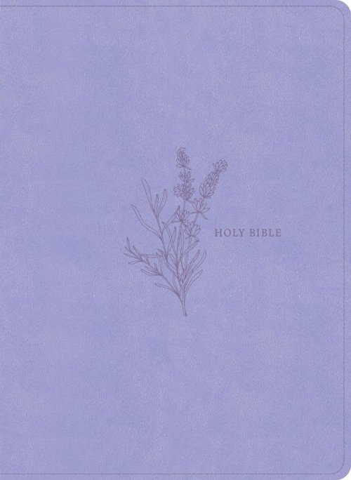 KJV Study Bible, Full-Color, Lavender, Indexed
