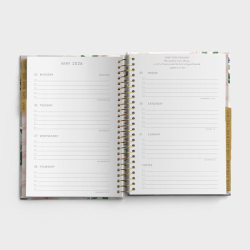 S71 Floral 12-Month Weekly Planner