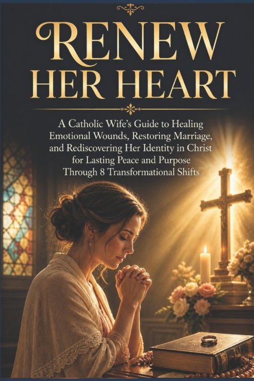 RENEW HER HEART: A Catholic Wife's Guide to Healing Emotional Wounds, Restoring Marriages, and Rediscovering Her Identity in Christ for Lasting Peace