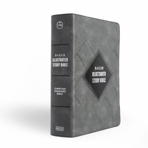 CSB Baker Illustrated Study Bible, Charcoal, Indexed