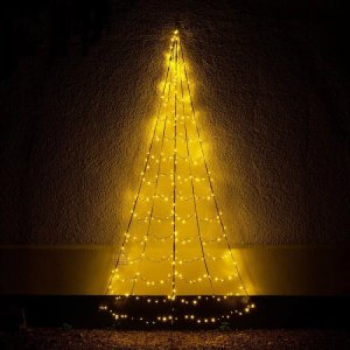 Starry Nights Wall Tree 4M Warm White