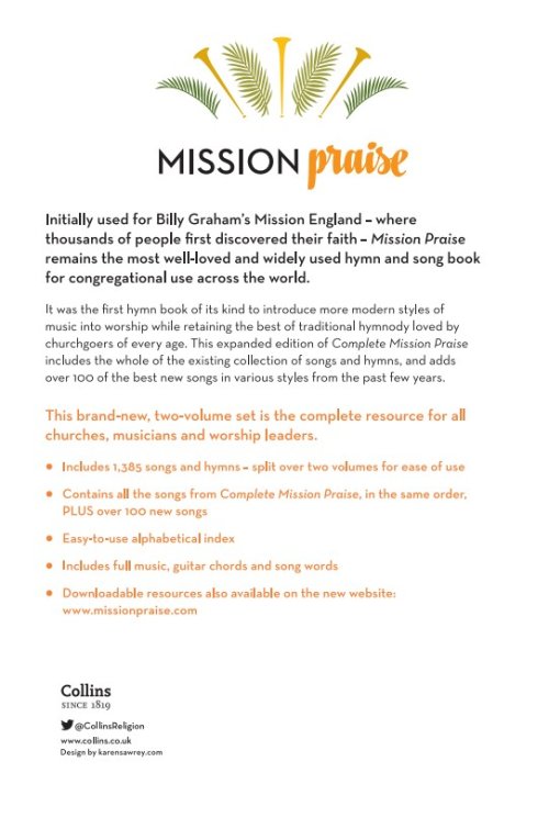 New Mission Praise : Full Music 2 Volume Set