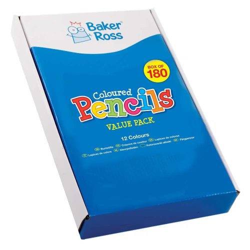 Colouring Pencils Bumper Value Box (Box of 180)