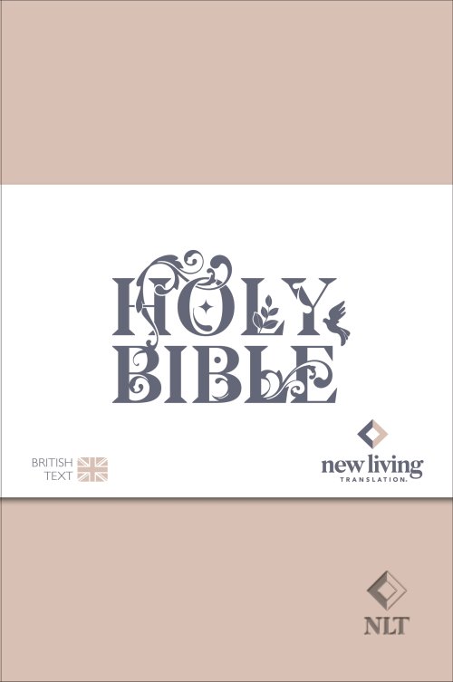 NLT Holy Bible, Pink Flexiback, Leather-Feel, Debossed Detailing, British Text, NLT New Living Translation, Flexiback, Standard size