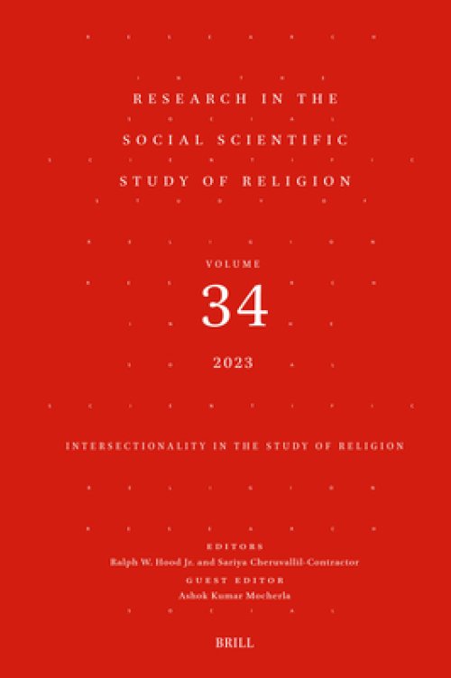 Research in the Social Scientific Study of Religion, Volume 34: Intersectionality in the Study of Religion