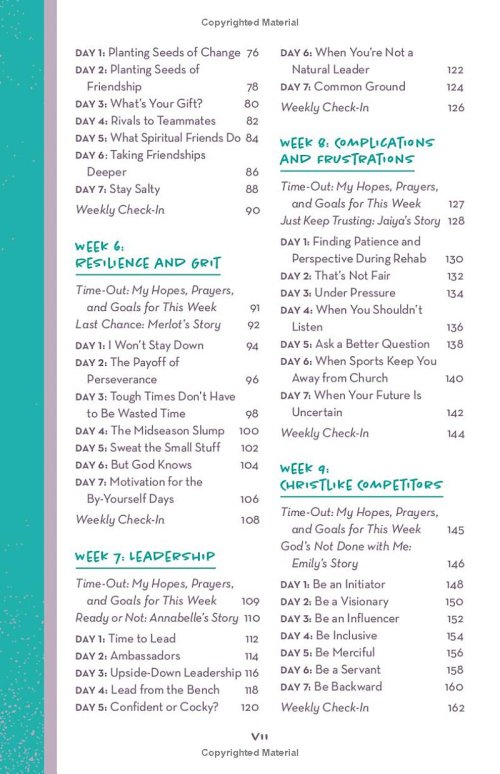 In Season:A 90-Day Devotional for Female Student Athletes to Build Faith, Strengthen Confidence, and Train a Growth Mindset