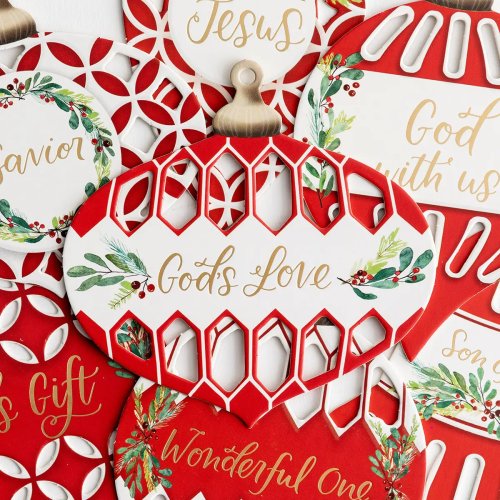 Emmanuel, God with Us - Advent Ornament Book