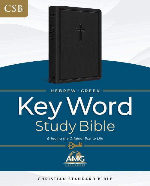 CSB Hebrew-Greek Key Word Study Bible, Black