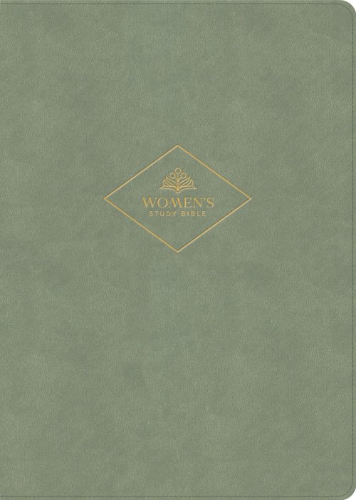 CSB Women's Study Bible, Sage SuedeSoft LeatherTouch, Indexe