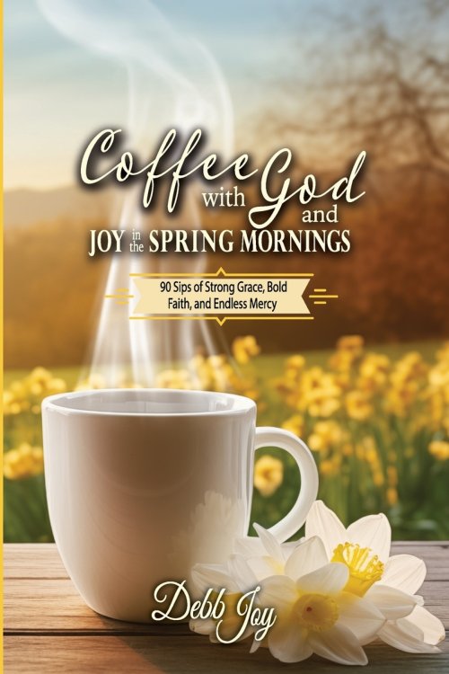 Coffee with God and Joy in the Spring Mornings: 90 Sips of Strong Grace, Bold Faith, and Endless Mercy
