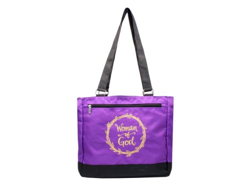 Woman Of God Canvas Tote