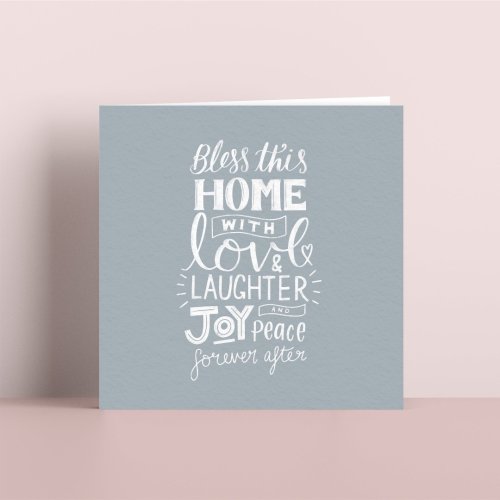 Bless This Home Card
