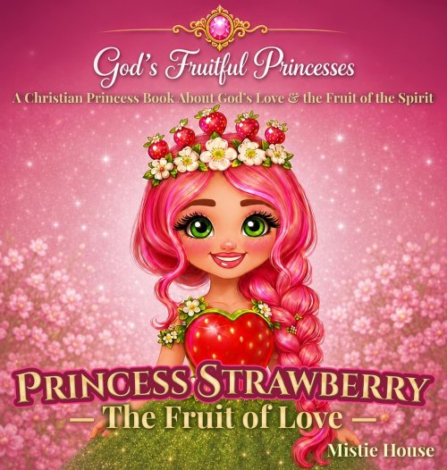 Princess Strawberry-The Fruit of Love, God's Fruitful Princesses: A Christian Princess Picture Book About God's Love, Kindness, and the Fruit of the S