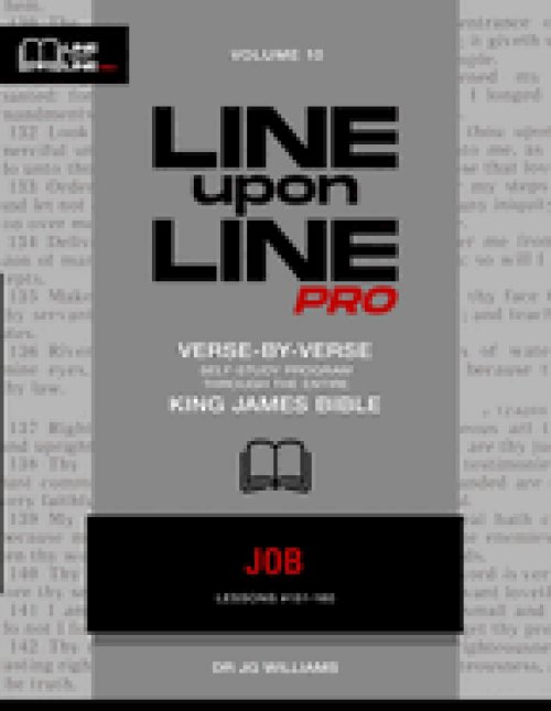 Job: Vol 10 - Line Upon Line PRO Bible Study Series