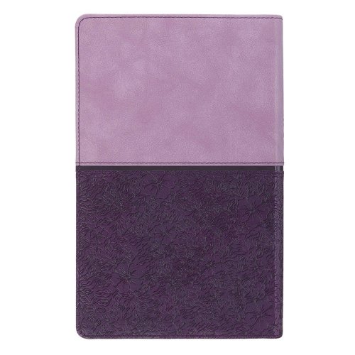 KJV Giant Print Faux Leather Purple Two-tone