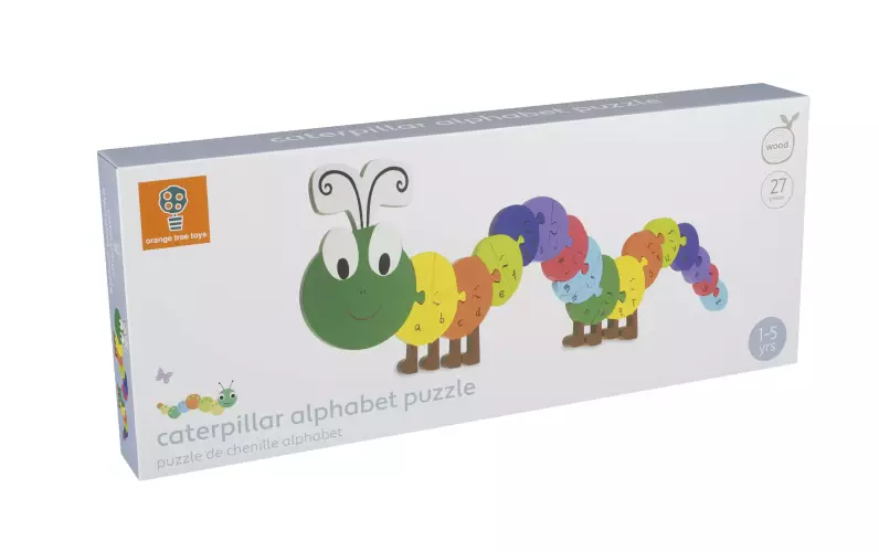 Caterpillar Alphabet Puzzle (FSC®)