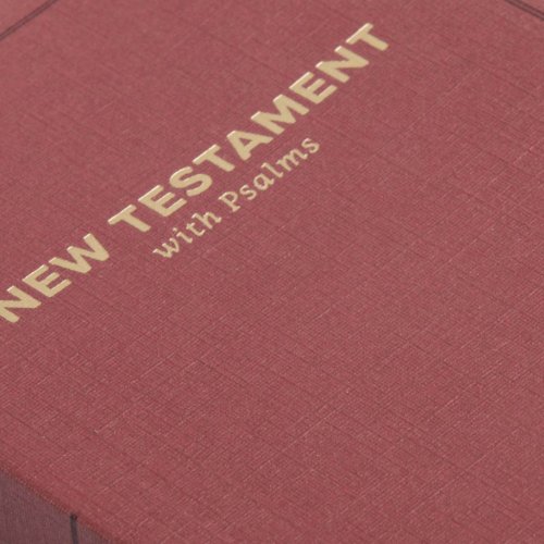 CSB Pocket New Testament with Psalms, Burgundy Trade Paper