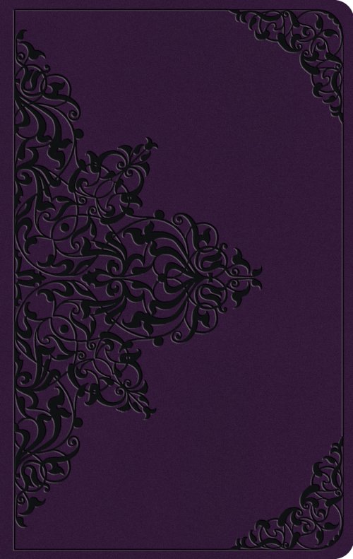 ESV Large Print Value Thinline Bible (TruTone, Lavender, Filigree Design)