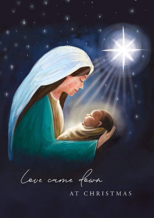 10 Love Came Down at Christmas Cards