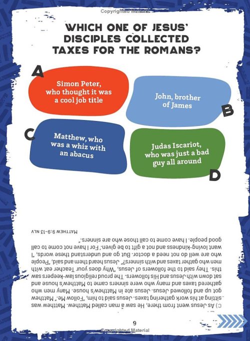 Bible Trivia Devotions for Kids