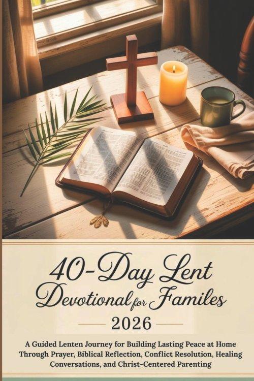 40-Day  Lent Devotional for  Families 2026: A Guided Lenten Journey for Building Lasting Peace at Home  Through Prayer, Biblical Reflection, Conflict