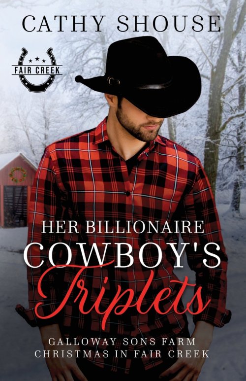 Her Billionaire Cowboy's Triplets: A Galloway Sons Farm Novel (Christmas in Fair Creek, Book 2)