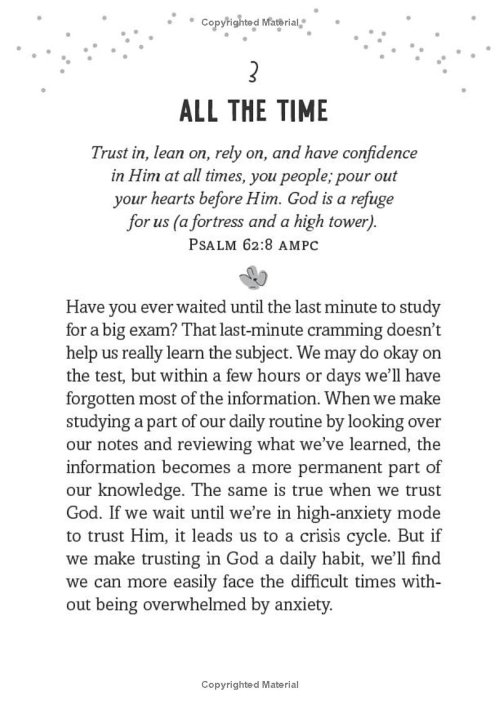 180 Bible Verses for Conquering Anxiety for Teen Girls: A Devotional