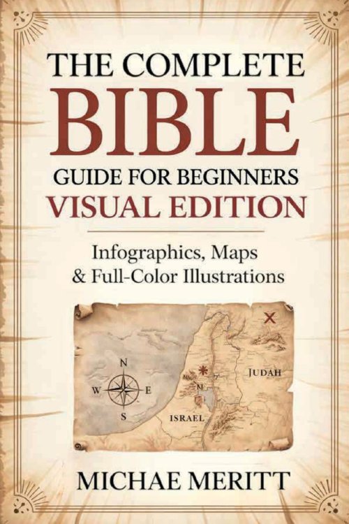 The Complete Bible Guide for Beginners: Visual Edition: Infographics, Maps & Full-Color Illustrations