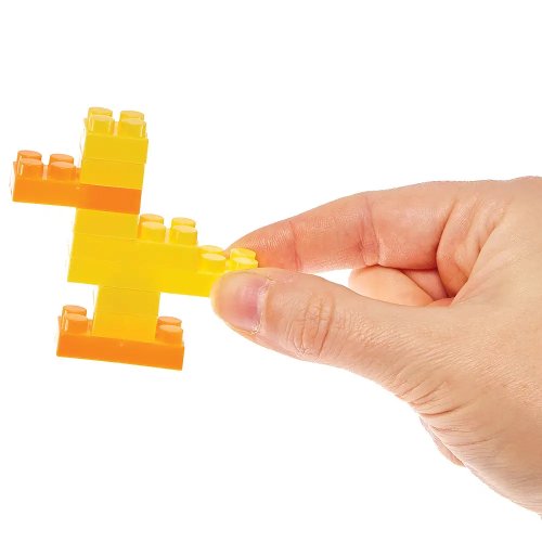 Building Construction Toy Bricks Value Pack (Pack of 250)
