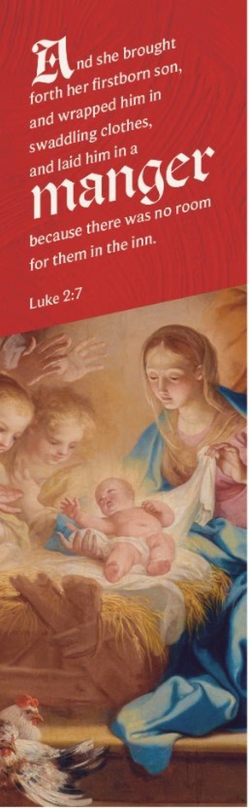 Bookmark-No Room For Them In The Inn (Luke 2:7) (Pack Of 25)