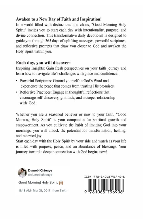 Good Morning Holy Spirit