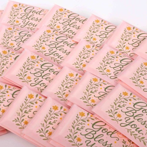 Tissues - God Bless You Dove & Cross (Pack of 30)