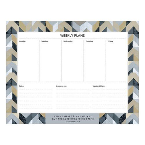 Weekly Planner - Man's Heart