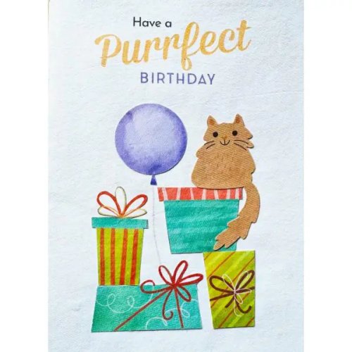 Purrfect Cat Birthday