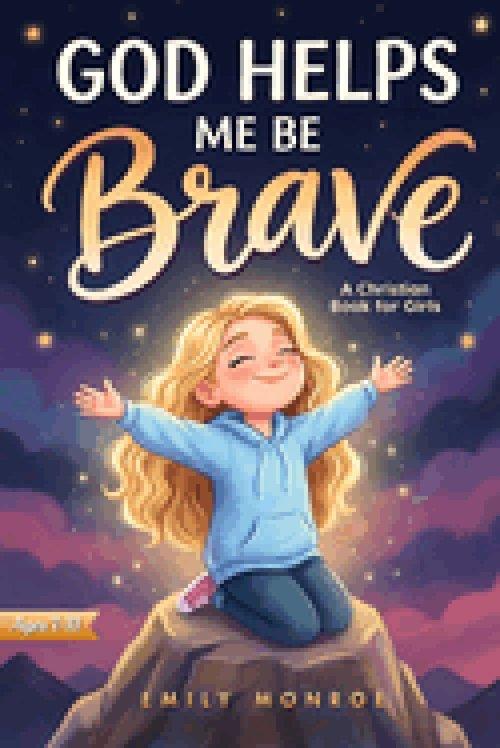 God Helps Me Be Brave - A Christian Book for Girls: Inspiring Stories with Bible Verses and Lessons About Courage, Confidence, and Kindness