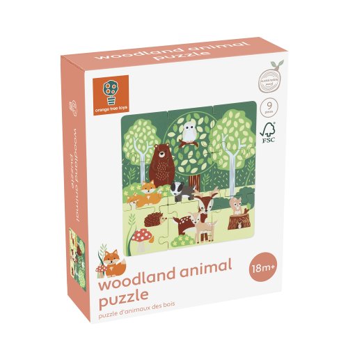 Woodland Animal Puzzle (FSC®)
