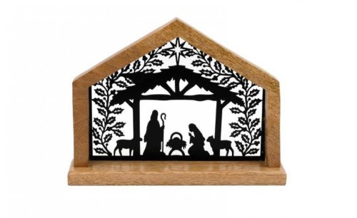 Wooden & Iron Nativity