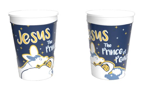 Jesus, the Prince of Peace Plastic Tumbler