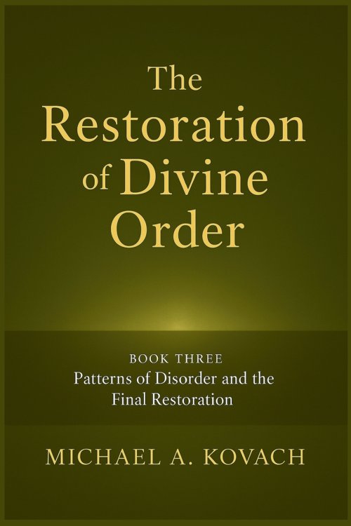 The Restoration of Divine Order: Book Three: Patterns of Disorder and the Final Restoration