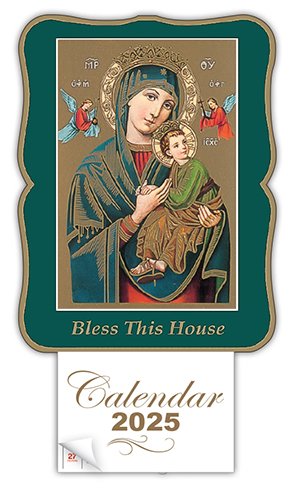 Perpetual Help Post Card Sized Dated Calendar