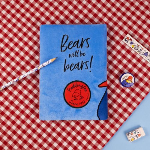 Paddington A5 Plush Notebook Stationery Set
