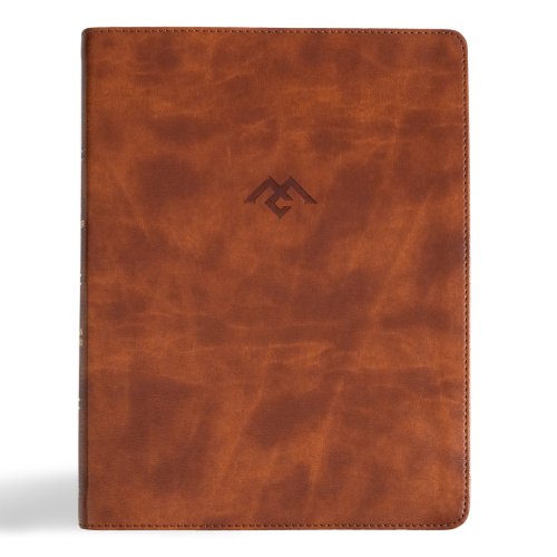 CSB Men of Character Bible, Revised and Updated, Brown LeatherTouch, Indexed