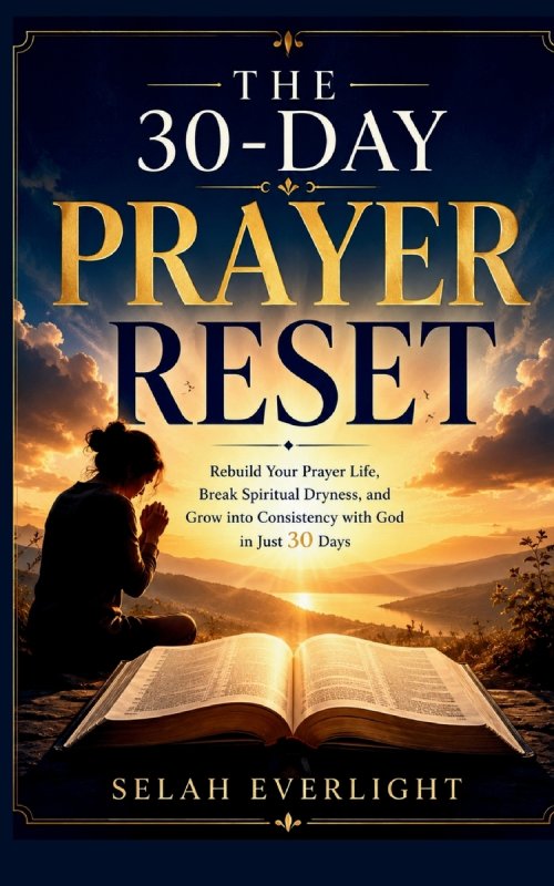 THE 30-DAY PRAYER RESET: Rebuild Your Prayer Life, Break Spiritual Dryness, and Grow into Consistency with God in Just 30 Days