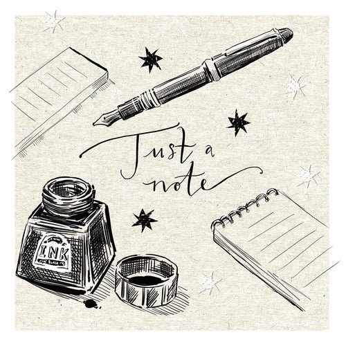 Just A Note - Ink And Pad