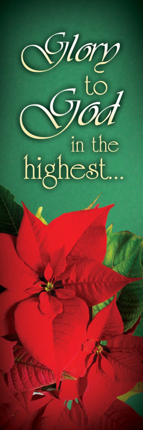 Glory to God Bookmark (pack of 25)