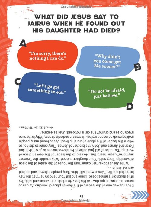 Bible Trivia Devotions for Kids