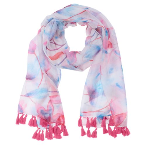 Scarf Pink Petals