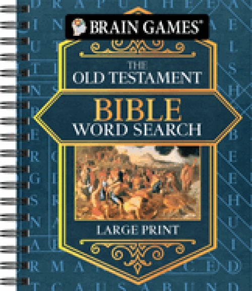 Brain Games - Bible Word Search: The Old Testament - Large Print